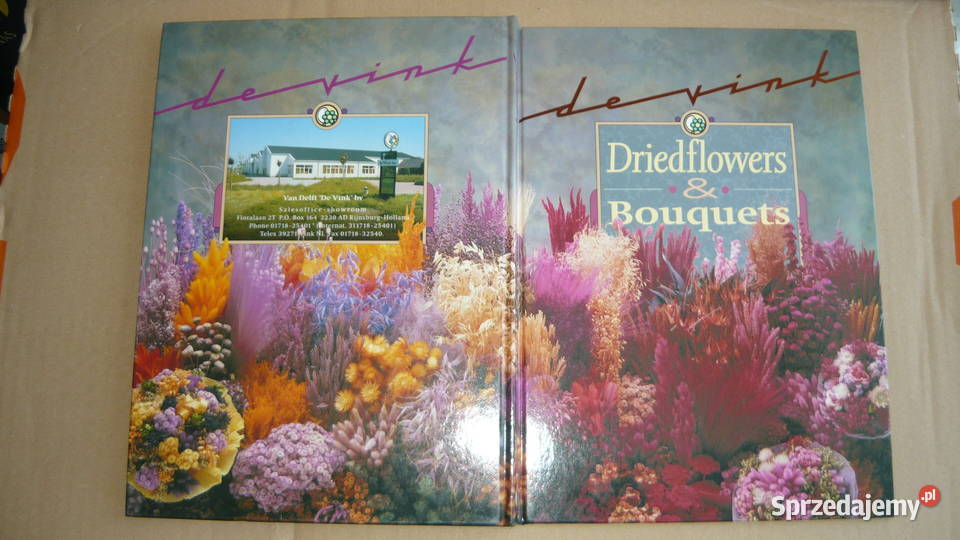 Album z suszonymi roślinami i bukietami Sokółka sprzedam