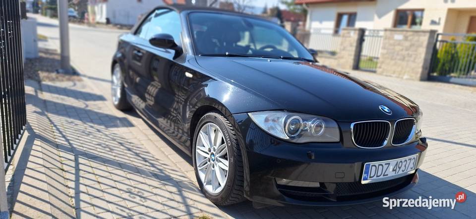 Wyjątkowo zadbane BMW Cabrio 1 lakier metallic Bielawa