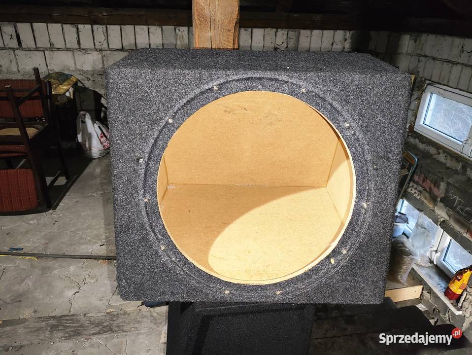 Skrzynia bassowa basowa tuba na głośnik 38 15 śląskie Niegowonice