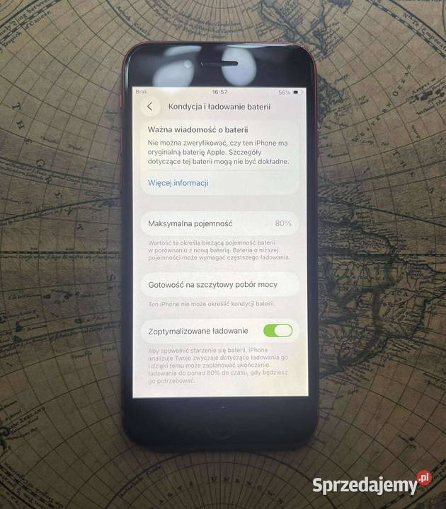 iPhone SE 2020 256GB Bateria 80 Wrocław