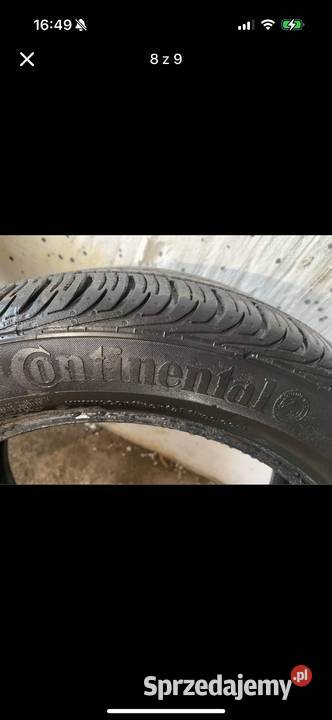 Sprzedam komplet opon continental 17
