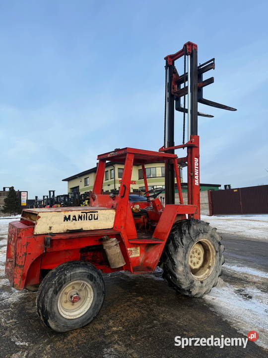 wózek widłowy terenowy MANITOU MB26NC 2600 360m Manitou łódzkie Działoszyn