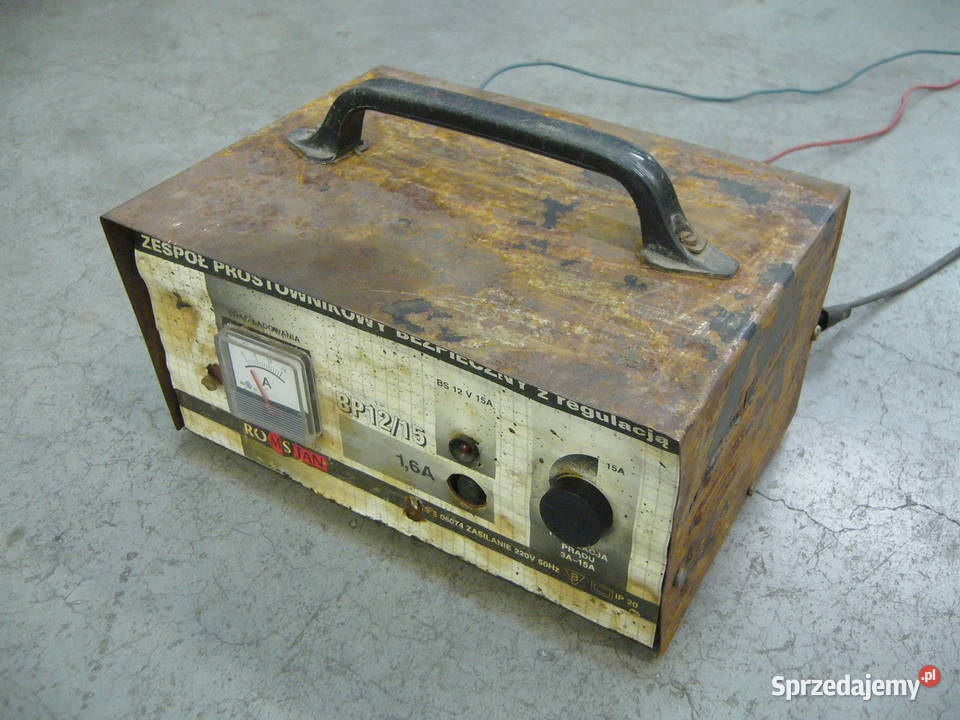 Prostownik Romstan BP1215 uszkodzony Warszawa