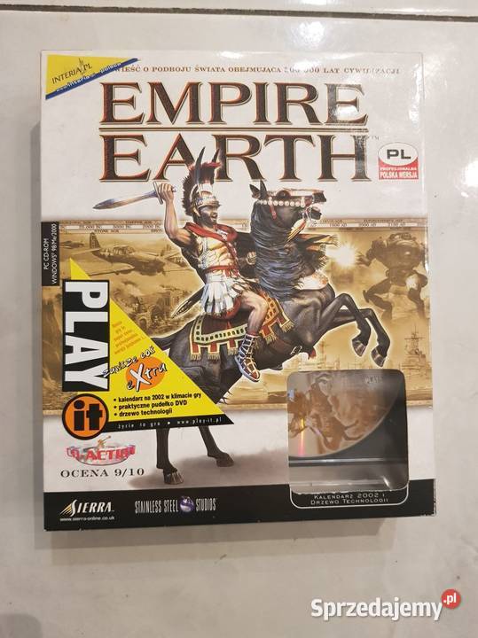 Empire Earth wydanie pudełkowe edycja Kielce