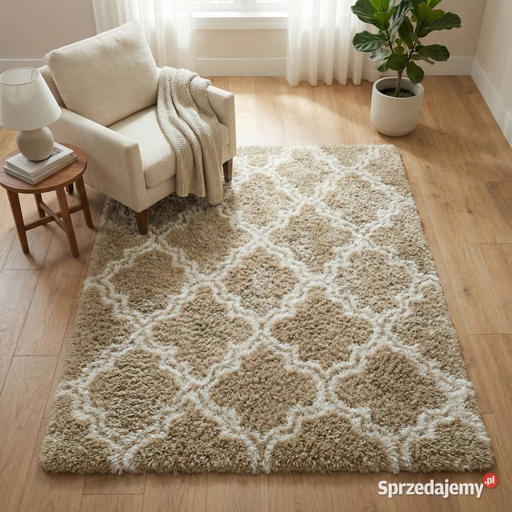 Dywan do salonu shaggy DECOR antypoślizgowy Opole