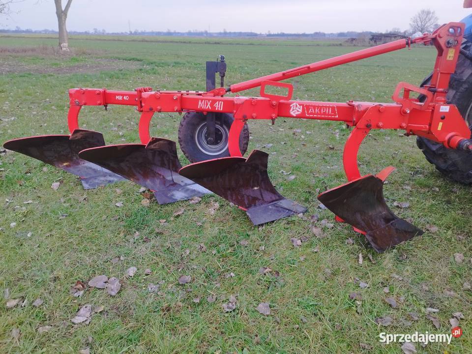 Pług pługi zagonowy Akpil Mix 40 2013 agro masz Łowicz