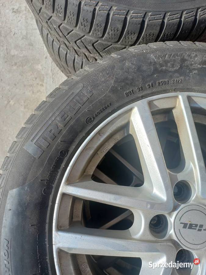 Felgi plus opony 16 aluminiowe Łomża sprzedam