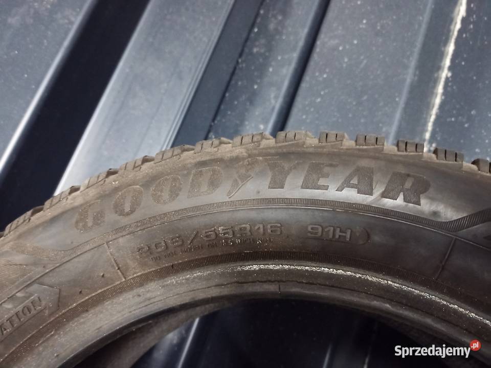 Opony zimowe Good Year Ultra Grip 205 55 16 2 mazowieckie Siedlce sprzedam