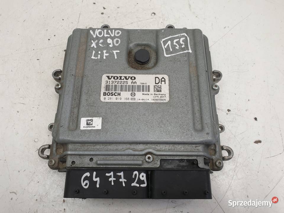 Volvo XC90 24 D5 STEROWNIK SILNIKA 31372225AA osobowe lubelskie Chełm