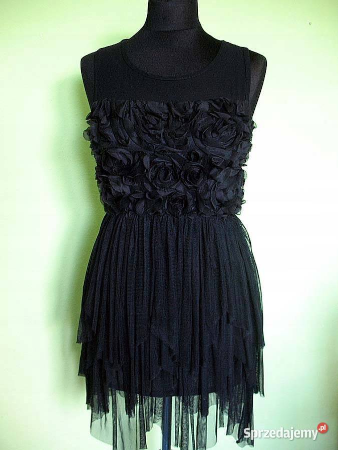 Sukienka Mini czarna 36 S biust 80 CLUB L Siedlce