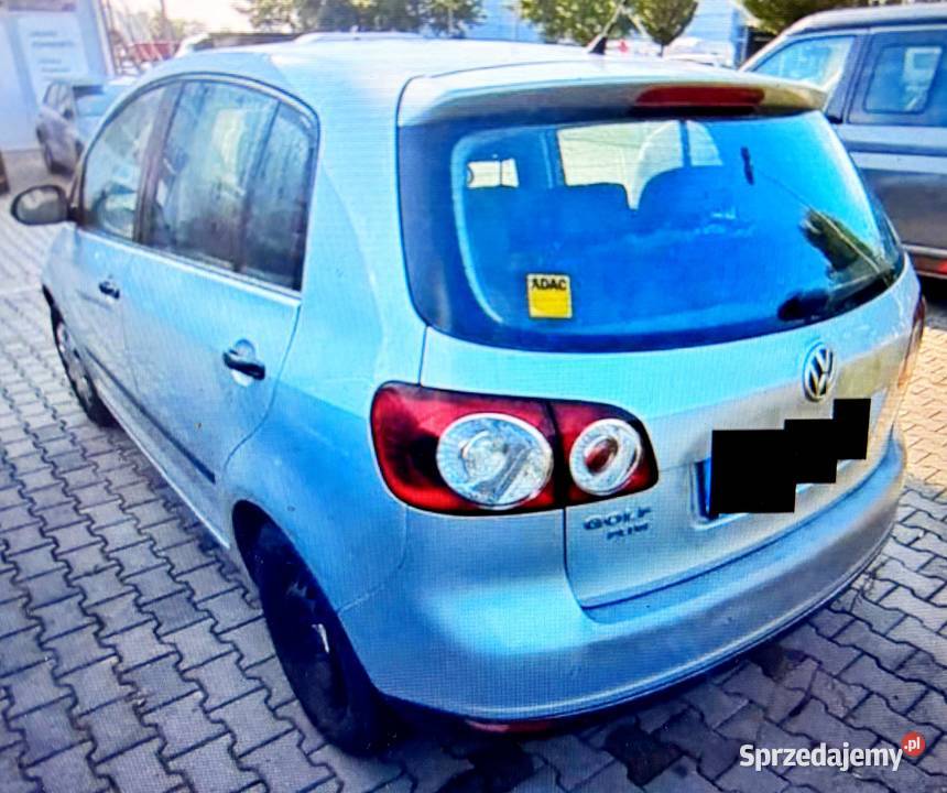 VW GOLF 5 V PLUS ZDERZAK TYŁ 5M0807421 5M0807521 Radom