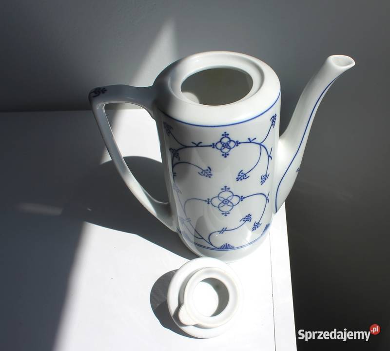 BIAŁA PORCELANA DZBANEK WZÓR SŁOMKOWYJAGER Gliwice sprzedam