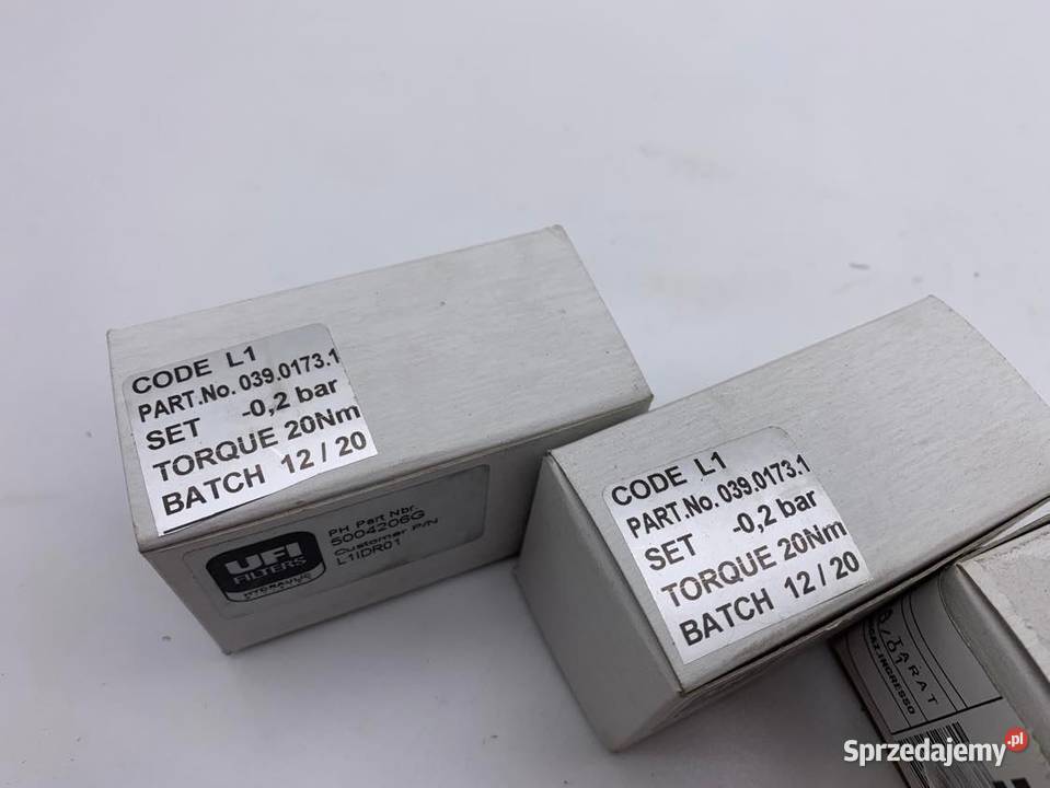 UFI Filters 03901731 Hydraulic pressure sensor mazowieckie Warszawa