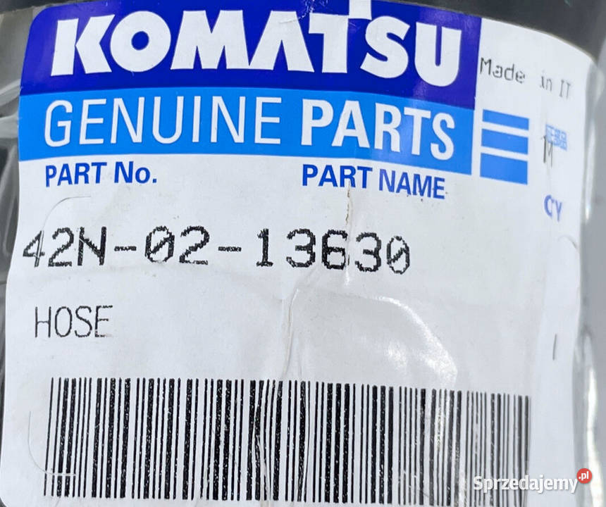 Wąż chłodnicy Komatsu 42N0213630 Układ chłodzenia Gądki
