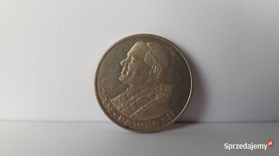 1000 Papież Jan Paweł II 1982 Ag 625 srebro Dąbrowa Górnicza