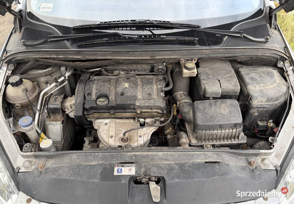 Peugeot 307 141 przebieg 16 Benzyna isofix Wieliszew