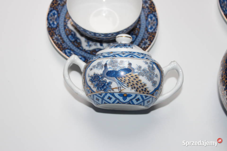 Komplet z chińskiej porcelany do herbaty kawy 19 warmińsko-mazurskie Giżycko sprzedam