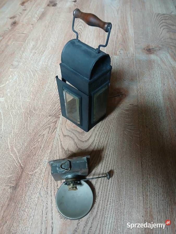 Stara lampa kolejowa Kraków