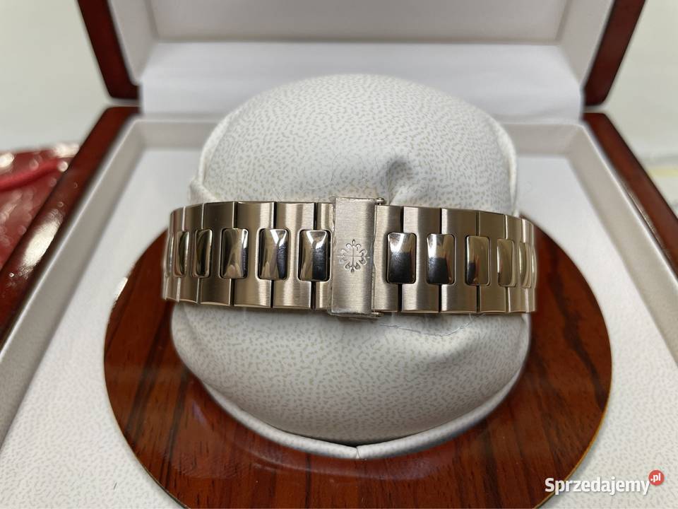 Patek Philippe piękny zegarek męski szafir