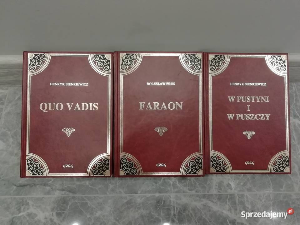 FARAON QVO VADIS W PUSTYNI I W PUSZCZY Warszawa