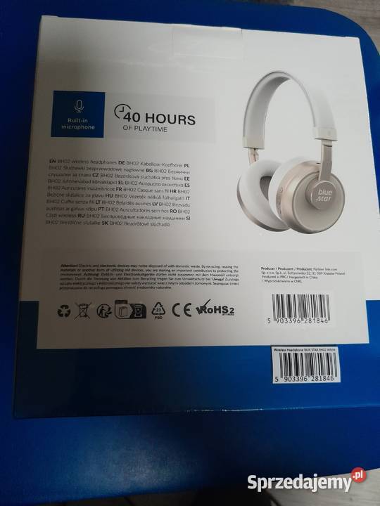 Słuchawki bezprzewodowe marki Blue Star model Słuchawki i głośniki Wieliczka