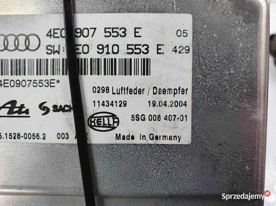 MODUŁ AUDI A8 D3 4E0907553E Lipno