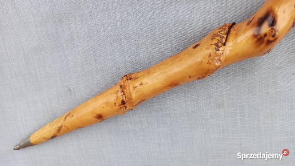 Drewniana laska kostur Pozostałe Wrocław sprzedam