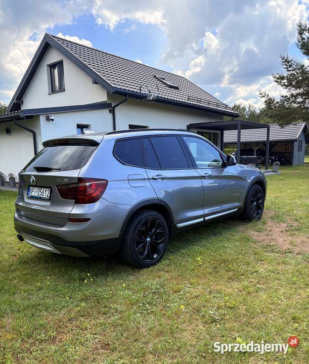BMW X3 F25 2017 HeadUp CarPlay Nowy rozrząd asystent parkowania X3 warmińsko-mazurskie Pisz