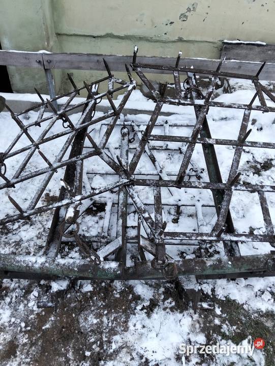 Sprzedam brony 3 składane nieuszkodzony Huta Koszary