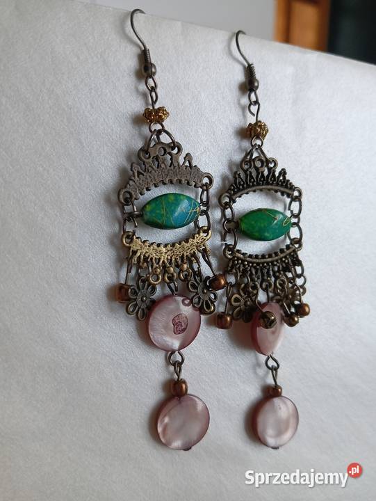Kolczyki vintage Kolczyki Kolczyki Łańcut
