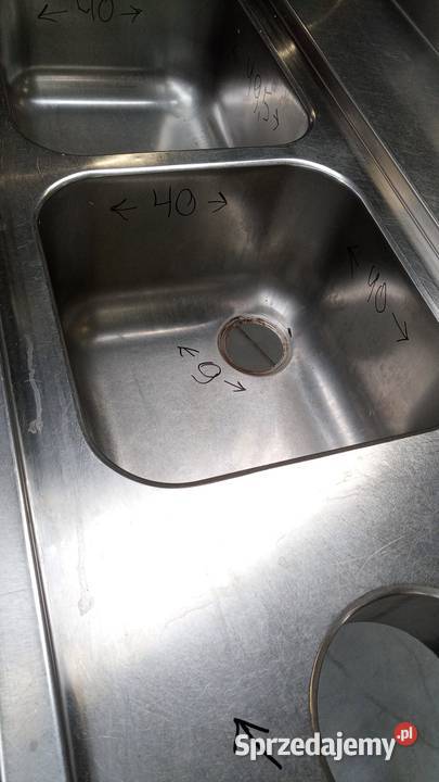 Stół załadowczyP z 2 zlewami 185x76x84 Wrocław