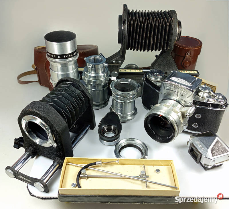 Exakta Varex IIa z obiektywem Biotar 258 z Aparaty Wrocław sprzedam