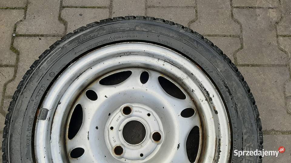 KOŁA OPONY ZIMOWE FELGI 1755515 TYŁ SMART FORTWO Nowy Tomyśl