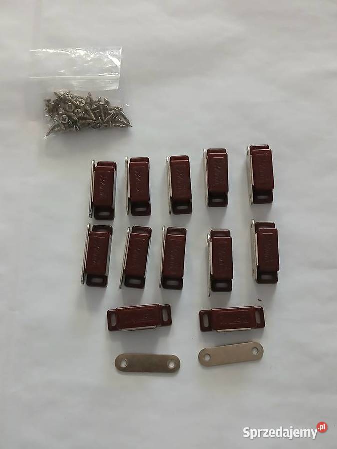 Zestaw zatrzasków magnetycznych meblowych 12 małopolskie
