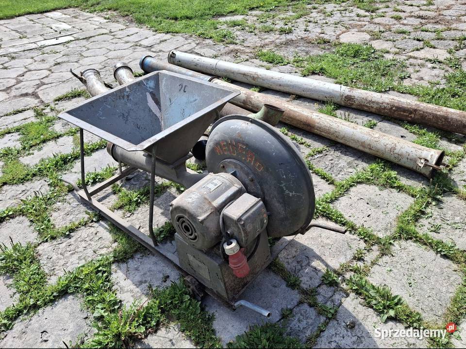Dmuchawa do zboża Neuero 22kw Komplet rur Piórków