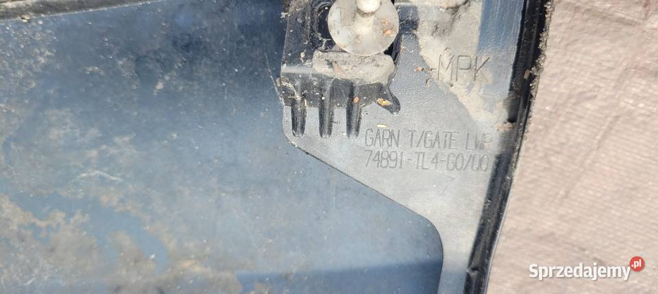 BLENDA TYLNEJ KLAPY HONDA ACCORD VIII 08 KOMBI osobowe śląskie Ruda Śląska