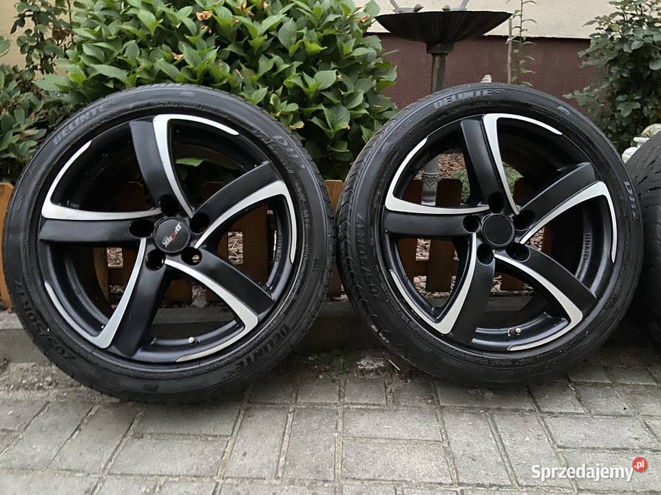 Alufelgi koła letnie Alutec 5x100 17 Golf A3 Samochodowe Kolsko