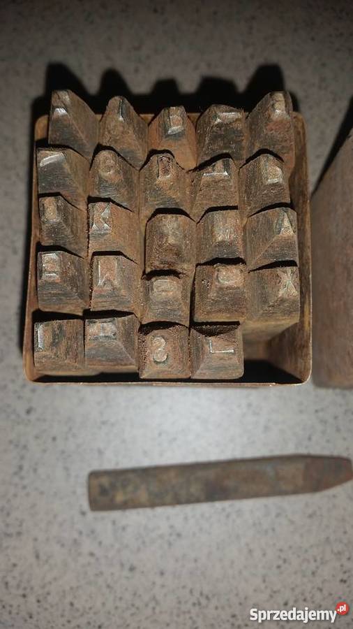 Wybijaki literowe Łódź sprzedam