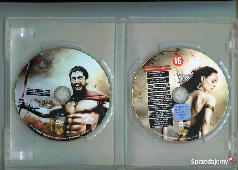 300 Dwupłytowa edycja specjalna Film DVD Kultura i Rozrywka Szczecin