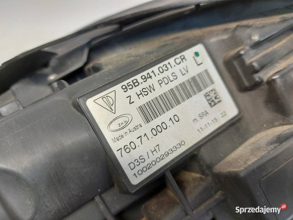 PORSCHE MACAN S 95B Lampa reflektor moduły przód sprzedam