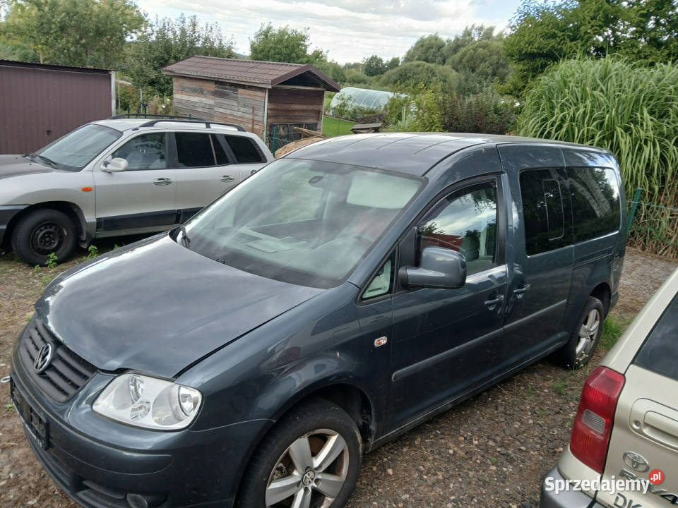 Volkswagen Caddy 20 TDI LONG 7 osób klimatronik czujnik parkowania Gryfino sprzedam