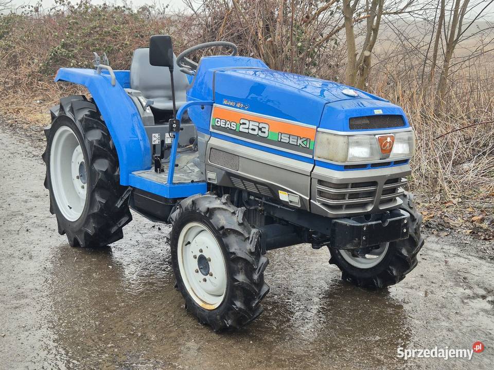 Traktorek traktor ISEKI TG253F 25 44 Wspomaganie Iseki Małuszyn