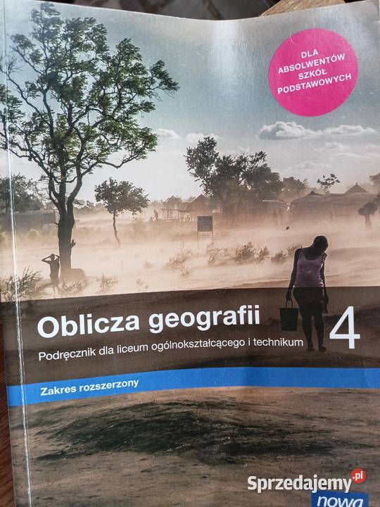 Oblicza geografii 4 używane podręczniki szkolne Podręczniki Warszawa
