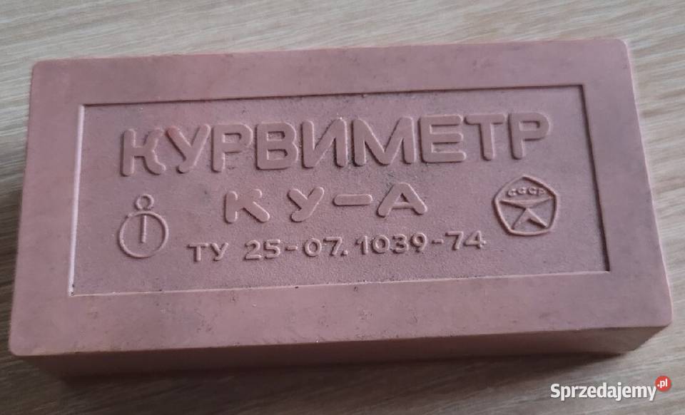 Radziecki krzywomierz kartometr ZSRR stan Chełmno