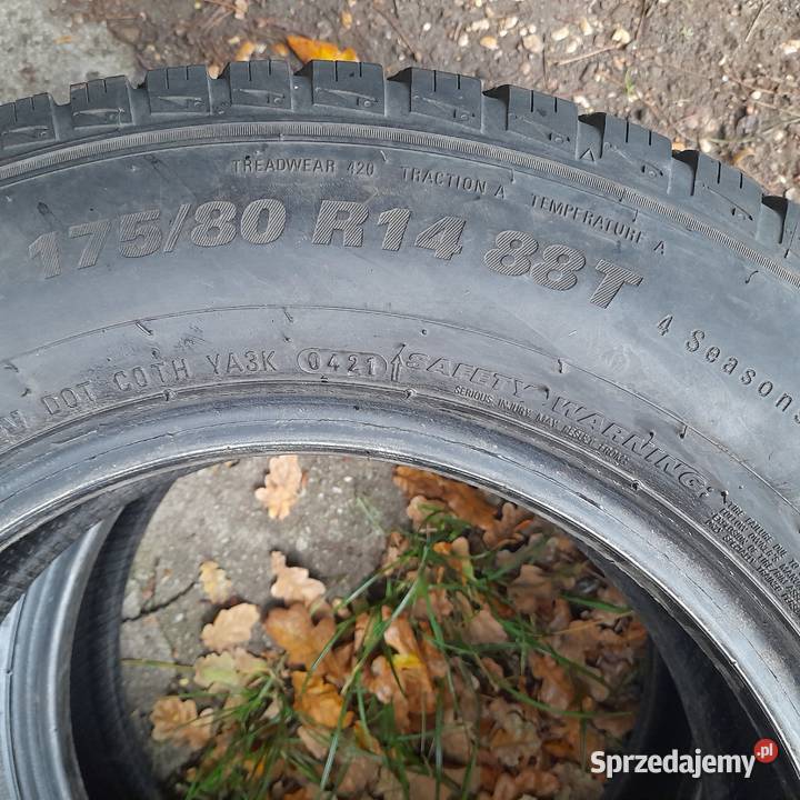 Komplet opon zimowych Kumho Solus ha31 17580R14 Kożuchów
