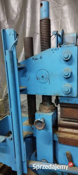 Prasa KRAWĘDZIOWA hydrauliczna Pionki