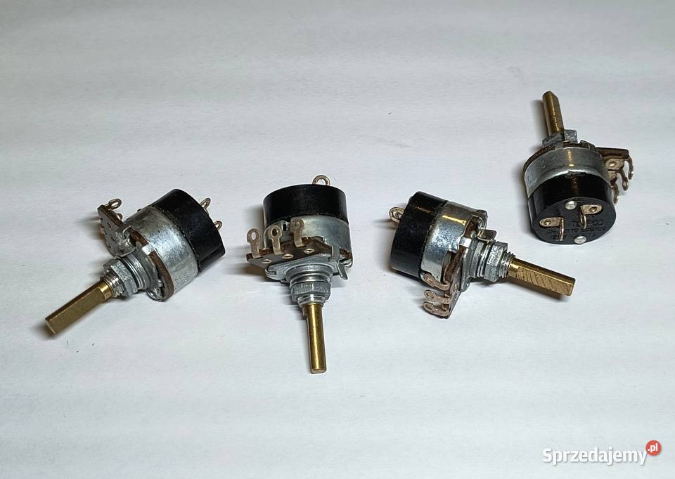 Potencjometr 220kB z wył Unitra TELPOD Gdańsk