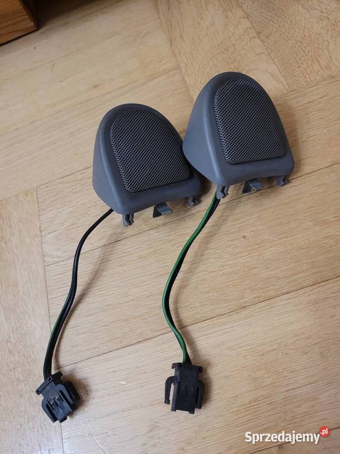 Głośniki wysokotonowe szare audi 80 90 B3 B4 OE Cholerzyn
