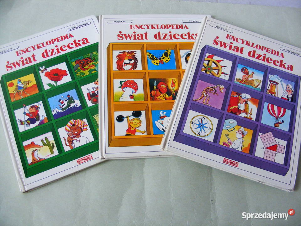 Encyklopedia Świat dziecka Tom 23 i 4 Oborniki Śląskie