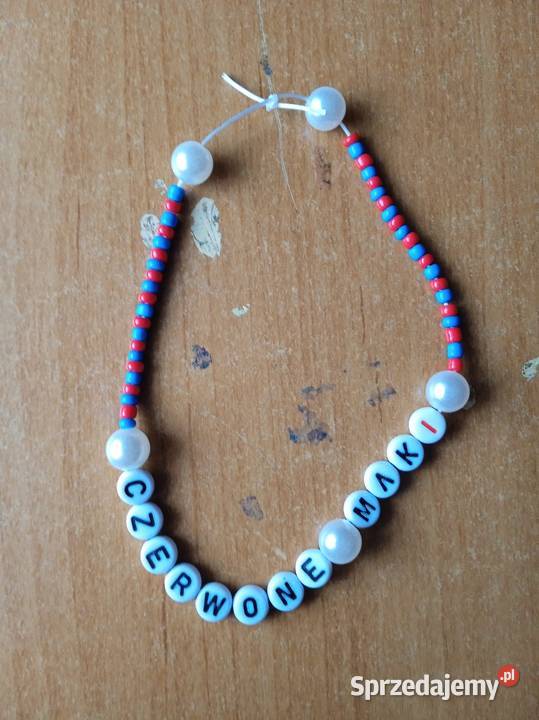 Biżuteria czerwone Maki Polska Walcząca Zestawy biżuterii Katowice